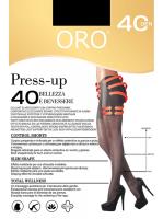 Колготки ORO Press-Up 40 den с утягивающими шортиками и профилактическим массажем Черный Колготки ORO Press-Up 40 den с утягивающими шортиками и профилактическим массажем Черный