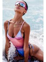 Купальник цельный Obsessive Rionella Розово-сиреневый