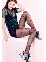 Колготки Gabriella Glasses 20 den без трусиковой части Черный Колготки Gabriella Glasses 20 den без трусиковой части Черный