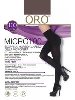 Колготки ORO Micro 100 den без трусиковой части Шоколадный Колготки ORO Micro 100 den без трусиковой части Шоколадный