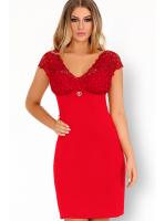 Комплект LivCo Corsetti Crossina Красный