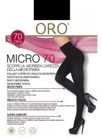 Колготки ORO Micro 70 den без трусиковой части Черный Колготки ORO Micro 70 den без трусиковой части Черный