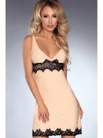 Комплект LivCo Corsetti Kathleen Телесно-черный