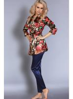 Комплект LivCo Corsetti Frida Сине-красно-золотой