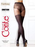 Колготки с имитацией чулок и пояса с подвязками EMOTION Lycra Колготки с имитацией чулок и пояса с подвязками EMOTION Lycra