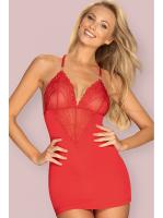 Комплект Obsessive 828-CHE-1 chemise Красный