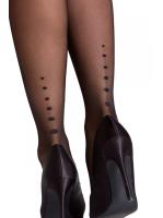 Колготки Gabriella Missy Lurex 20 den без трусиковой части Черно-серебряный Колготки Gabriella Missy Lurex 20 den без трусиковой части Черно-серебряный