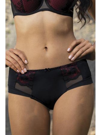 Полные трусики Dama Kier Keirra Черно-красный