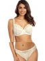 Комплект Ewa Bien Colette - бюстгальтер с мягкой чашкой B161 и стринги C201 Кремовый || Комплект Ewa Bien Colette - бюстгальтер с мягкой чашкой B161 и стринги C201 Кремовый
