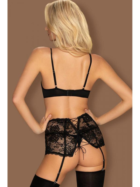 Комплект Obsessive Peonesia set  Черный