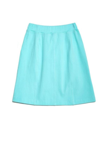 Юбка А-силуэта с металлическим декором MALIBY || Спідниця жін. CE MALIBY, р.170-90, aqua blue
