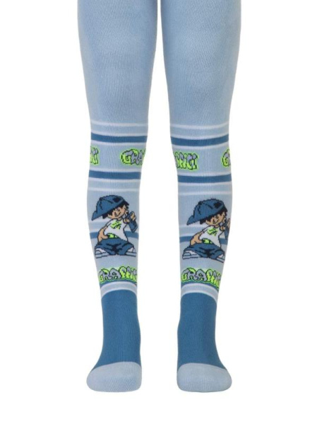 Колготки детские Conte Kids SOF-TIKI 7С-38СП, р.80-86, 391 блакитний Колготки детские Conte Kids SOF-TIKI 7С-38СП, р.80-86, 391 блакитний