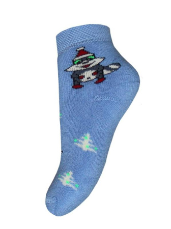 ШКАРПЕТКИ ДИТЯЧІ 3060 BABY (малюнок), р.13-14, 546 ДЖИНС