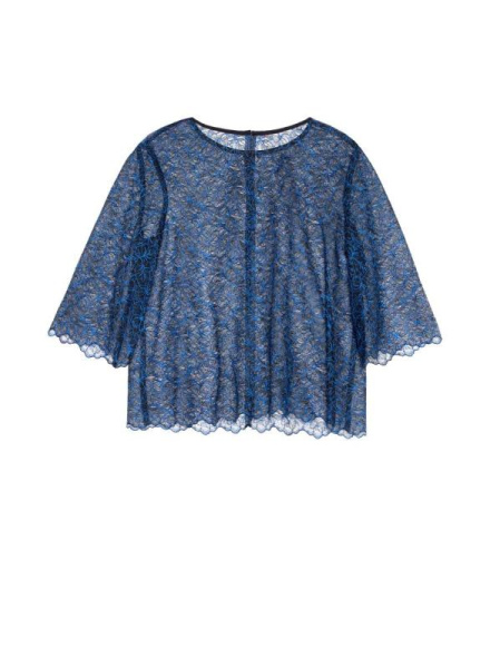 Блуза жін. CE LBL 1061, р.170-96-102, black-royal blue