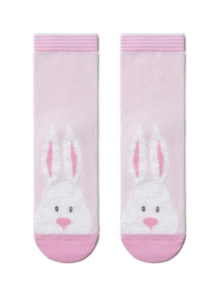 Носки жен. хлопковые Conte HAPPY 18С-268СП, р.23-25, 420 светло-розовый