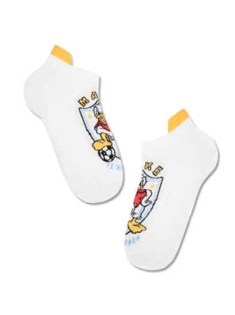 Шкарпетки дит. DISNEY (ультракороткі) 17С-171СПМ, р.20, 370 білий