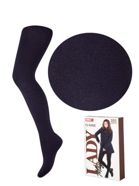 Колготки женские модал LADY MAY Classic 350 modal, 2, Серый меланж Колготки женские модал LADY MAY Classic 350 modal, 2, Серый меланж