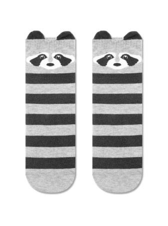 Носки жен. хлопковые Conte CLASSIC 17С-183СП, р.23, 317 серый || Шкарпетки жін. бавовняні CLASSIC 17С-183СП, р.25, 317 сірий