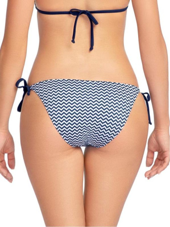 Трусы-бикини на завязках AGNES || ВКТ CE Труси купальні жіночі AGNES, р.94, синій-білий