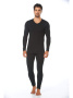 Мужской комплект термобелья Sevim Арт:9023, 2XL, Черный