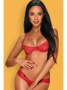 Комплект Obsessive Alabastra set  Красный