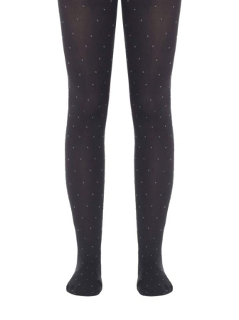 Колготки с рисунком &quot;точки&quot; NADIN, р.158-164, Grafit