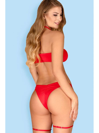 Костюм Obsessive Kissmas set Красный || Костюм Obsessive Kissmas set Красный Костюм Obsessive Kissmas set Красный || Костюм Obsessive Kissmas set Красный