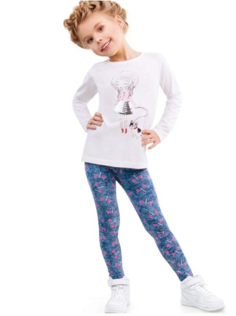 Леггинсы с яркими рисунками FLY, р.98, 104-52