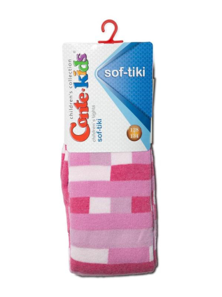 Колготки детские Conte Kids SOF-TIKI 7С-38СП, р.116-122, 393 рожевий Колготки детские Conte Kids SOF-TIKI 7С-38СП, р.116-122, 393 рожевий
