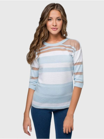 ВТЖП Джемпер жін. CONTE ELEGANT LDK020 16С-121СП, р.170,176-88, біло-блакитний