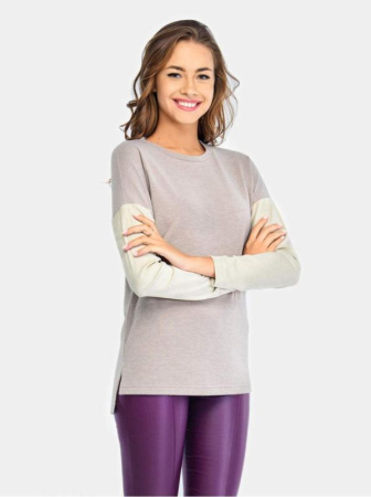 Джемпер с удлиненной спинкой LD 674