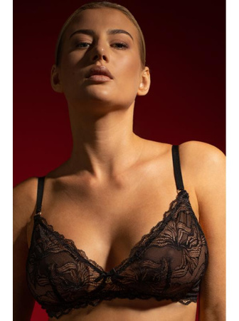 Бюстгальтер с мягкой чашкой без косточек Samanta Nyks A191  Черный Бюстгальтер с мягкой чашкой без косточек Samanta Nyks A191  Черный