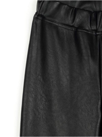 Моделирующие термолеггинсы с высокой посадкой из искусственной кожи BELLA CONTE, р.170-94, royal blaConte Kids || Моделюючі термолеггинсы з високою посадкою зі штучної шкіри BELLA CONTE, р. 170-90, deep khaki