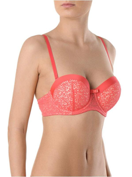 Бюстгалтер CE TATOUAGE RB8042, р.80C, корал Бюстгалтер CE TATOUAGE RB8042, р.80C, корал