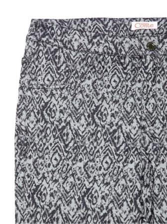 Брюки с монохромным принтом ERIDA || Брюки жін. ERIDA, р.176-72-100, black