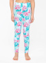 Леггинсы с цветочным рисунком ALIConte, р.146-76, mentol || Легінси з квітковим малюнком ALIConte, р. 146-76, mentol