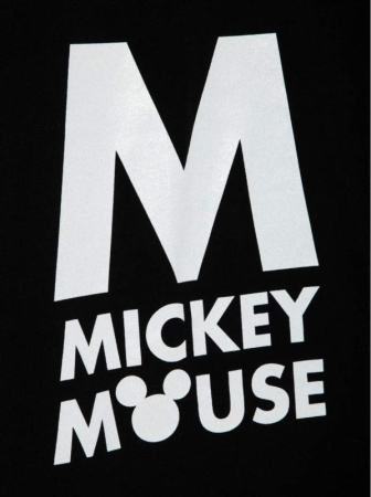 Стильная хлопковая футболка с коротким рукавом Disney LD 948 || Джемпер жін. CE DISNEY LD 948, р.170-84, street black