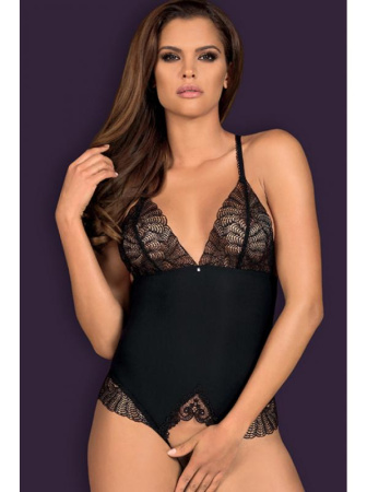 Боди Obsessive Chiccanta Черный