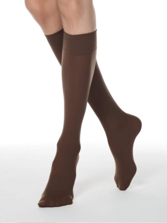 Гольфы из микрофибры MICROFIBRA 50 (1 пара), р.23-25, Mocca