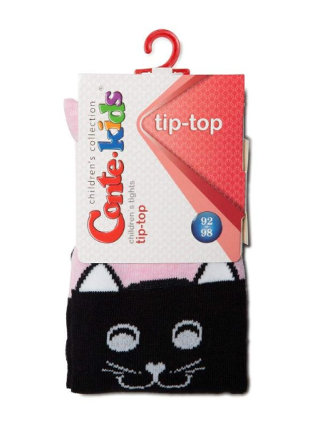 Колготки дитячі Conte Kids TIP-TOP, р. 92-98 (14), 466 чорний-світло-рожевий Колготки дитячі Conte Kids TIP-TOP, р. 92-98 (14), 466 чорний-світло-рожевий