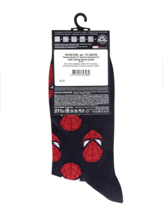 Носки муж. DW MARVEL 17С-140СПМ, р.25, 071 темно-синий || Шкарпетки чол. DW MARVEL 17С-140СПМ, р.29, 071 темно-синій