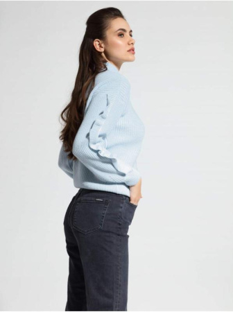 Джемпер женский &quot;Oversize&quot; с итальянской пряжи c мериносовой шерстью Conte LDK074