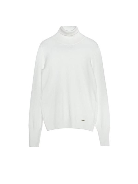 Вязаный свитер из итальянской пряжи с вискозой премиального качества LDK 055