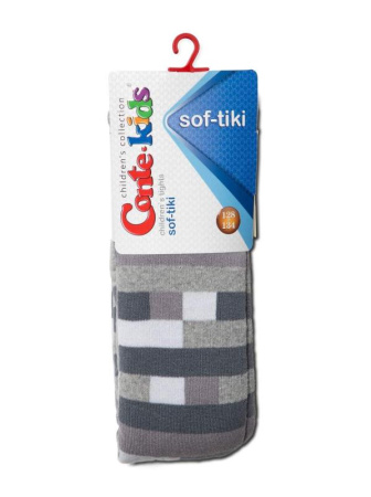 Колготки детские Conte Kids SOF-TIKI 7С-38СП, р.128-134, 393 сірий || Колготки дитячі Conte Kids SOF-TIKI 7С-38СП, р. 128-134, 393 рожевий