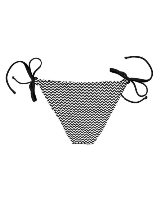 Трусы-бикини на завязках AGNES || ВКТ CE Труси купальні жіночі AGNES, р.94, чорно-білий