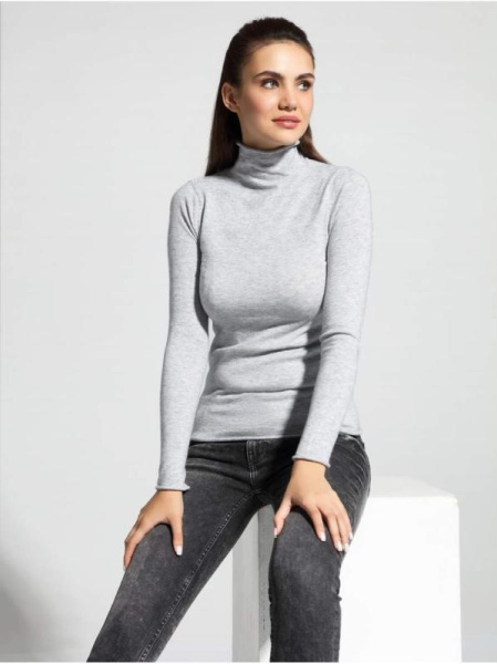 Свитер из итальянской пряжи с вискозой премиального качества LDK 061