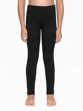 Леггинсы с рельефной вставкой CANDY, р.134, 140-72 || Легінси з рельєфною вставкою CANDY, р. 134, 140-72