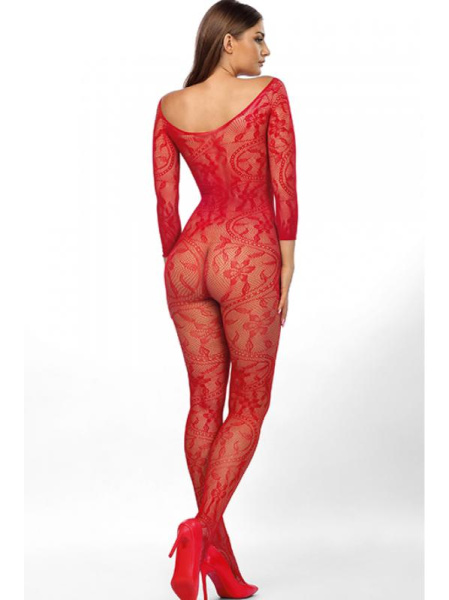 Комбинезон-сетка Anais Mirabella Красный