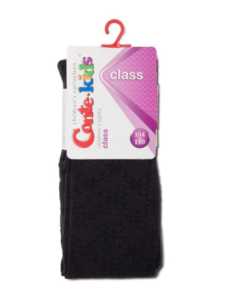 Колготки детские Conte Kids CLASS 7С-31СП, р.104-110, 191 графіт