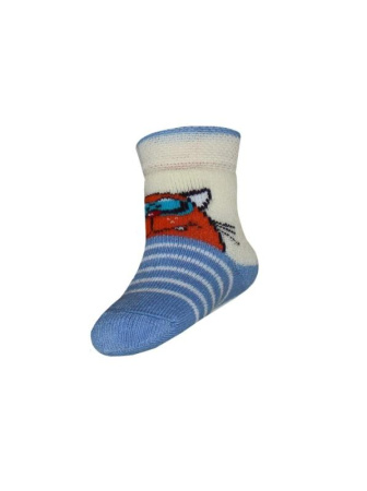 ШКАРПЕТКИ ДИТЯЧІ 3060 BABY (малюнок), р.13-14, 546 ДЖИНС